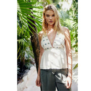Free People Your Love Song Blouse Top M