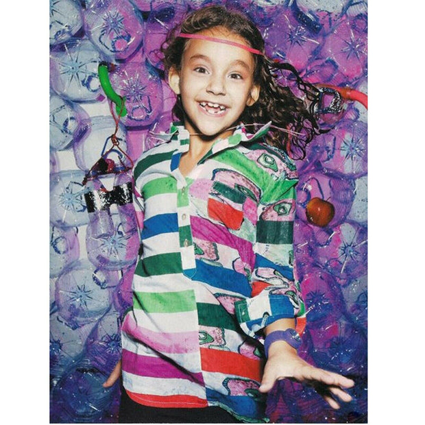 Desigual Kids Girl Floral Printed Tunic Shirt Top