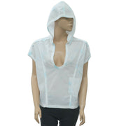 Jessica Simpson Tie Dye Hoodie Blouse Top L