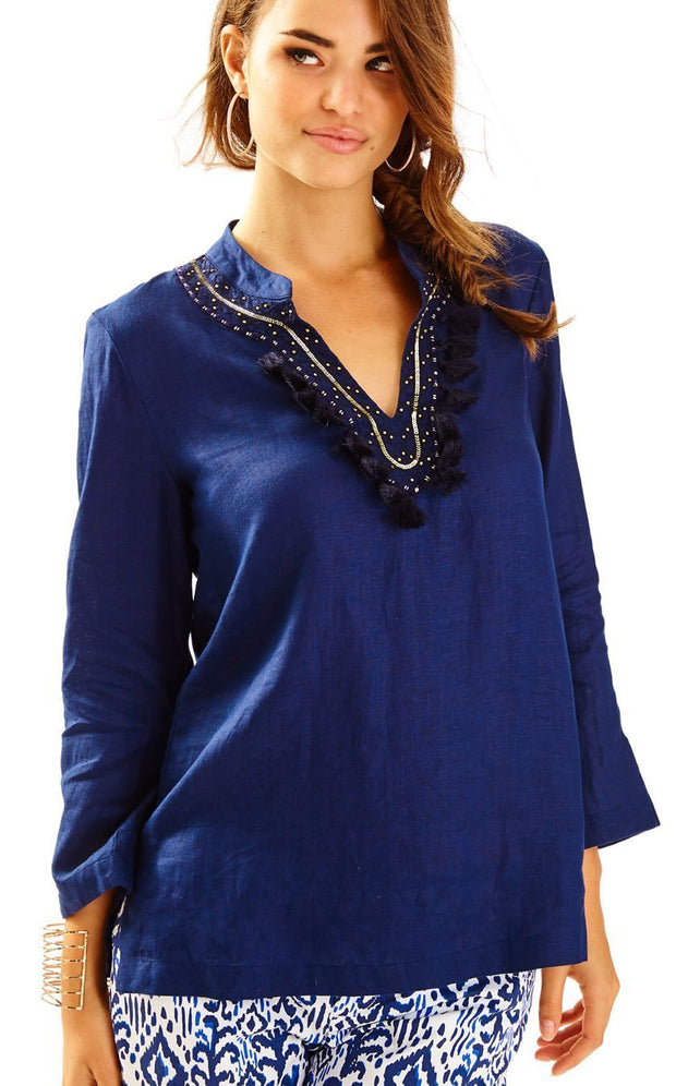 Lilly Pulitzer Amelia Island Tunic Top S