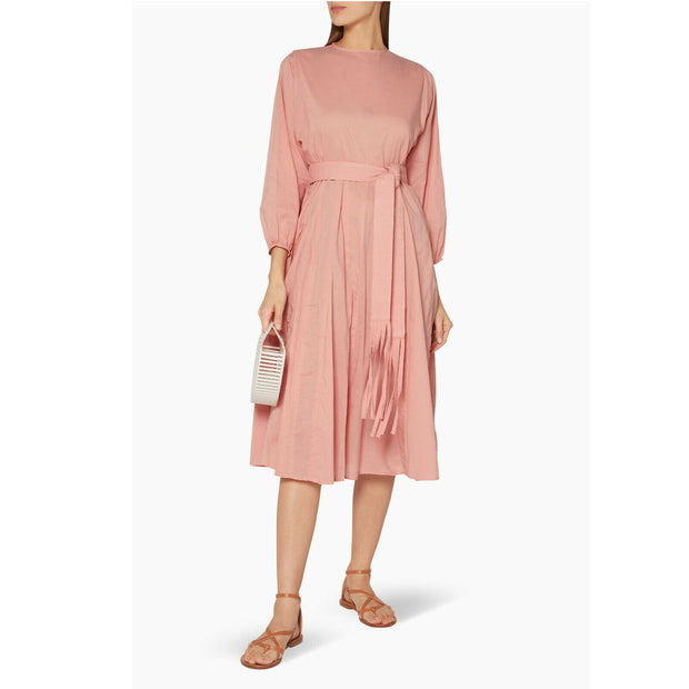 Rhode Resort Devi Blush Midi Dress XS