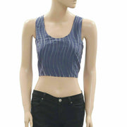 Free People Striped Tank Crop Top M