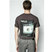 Zadig & Voltaire Men's Ted Photoprint Wild T-shirt