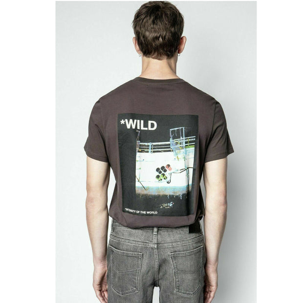 Zadig & Voltaire Men's Ted Photoprint Wild T-shirt