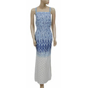 Ecote Urban Outfitters Printed Maxi Dress Slip Beach  XS