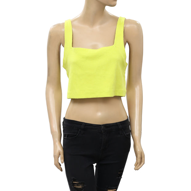 Out From Under Urban Outfitters Ryan Ribbed Cropped Tank Top