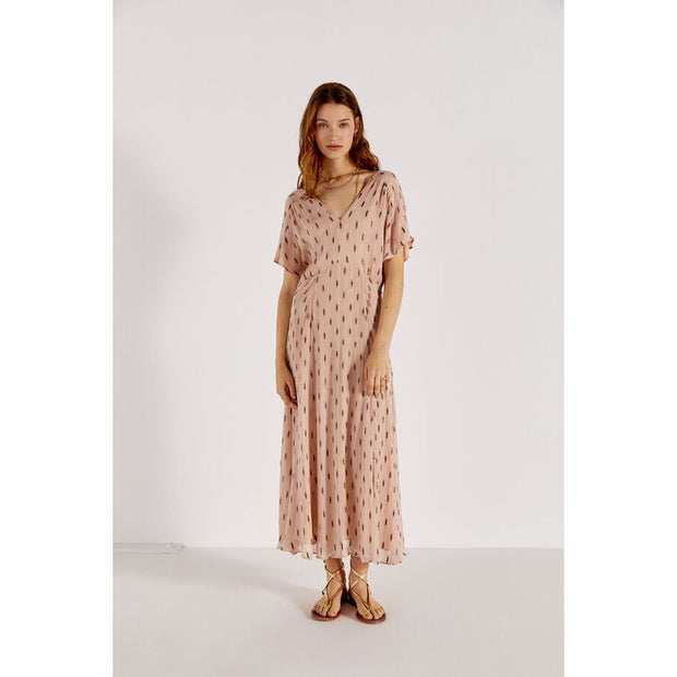 Hoss Intropia Anthropologie Latania Midi Dress S-4