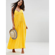 ASOS Lace Cup Babydoll Beach Maxi Dress S
