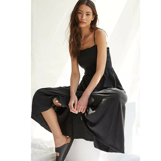 Daily Practice by Anthropologie Flounced Maxi Dress