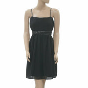 Park Bravo Beaded Embellished Shift Mini Dress