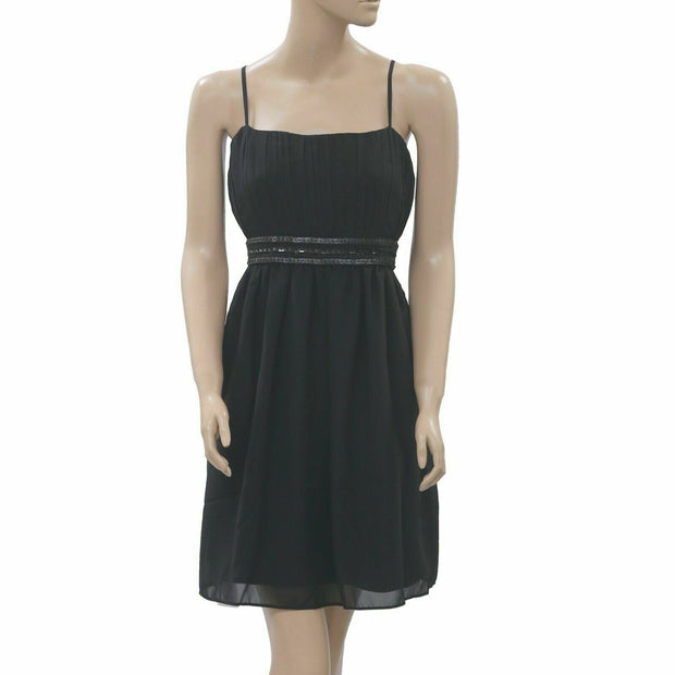 Park Bravo Beaded Embellished Shift Mini Dress