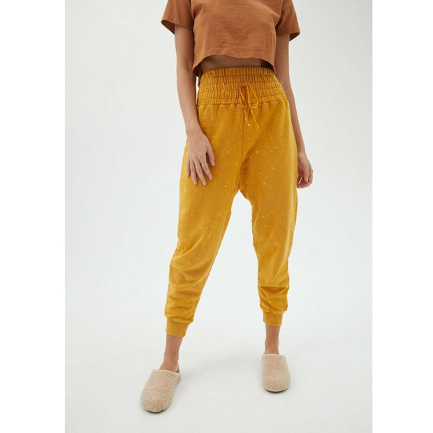 Out From Under Urban Outfitters Tyson Smocked Waist Jogger Pants S