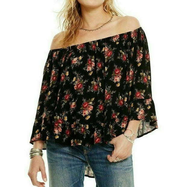 Denim & Supply Ralph Lauren Floral Printed Blouse Top