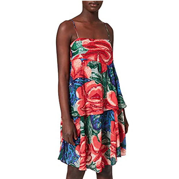 Hoss Intropia Anthropologie Sequin Embellished Mini Dress S