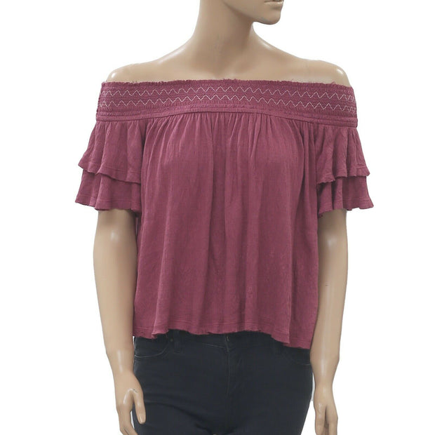 Free People Women's Santorini Blouse Top S