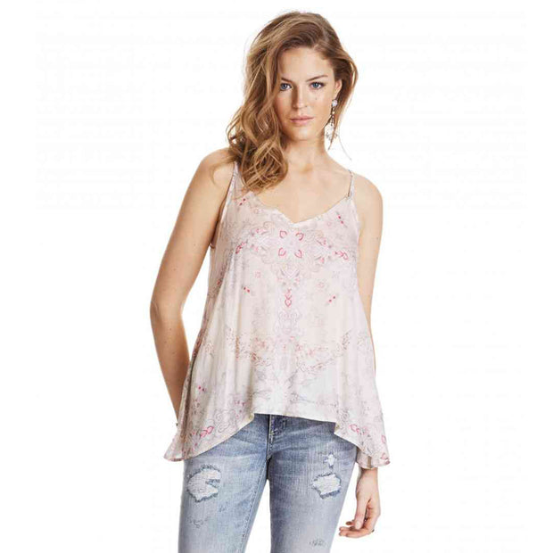 Odd Molly Anthropologie Floral Printed Blouse Cami Top S 1