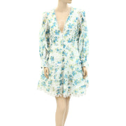 Asos Design Floral Printed Babydoll Mini Dress S