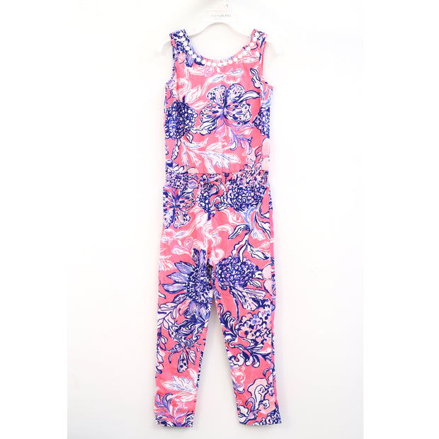Lilly Pulitzer Girls Lace Jumpsuit Dress XS 2-3 Years