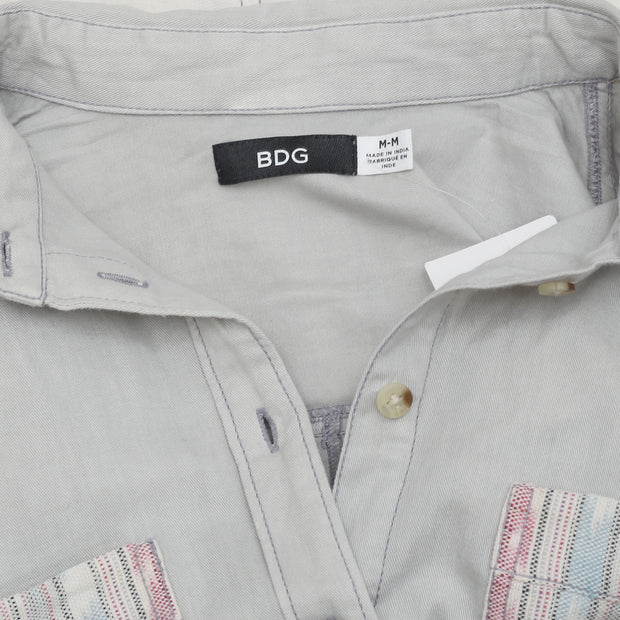 BDG Urban Outfitters Breezy Chambray Shirt Top M