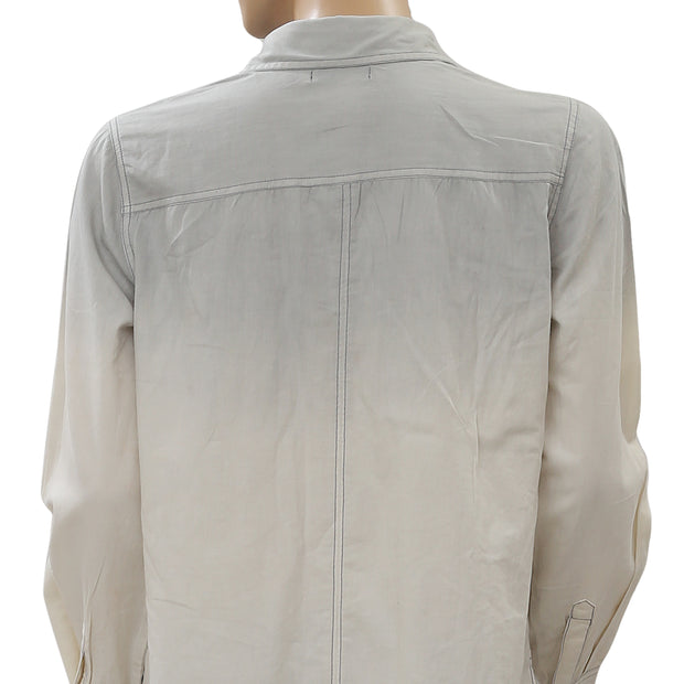 BDG Urban Outfitters Breezy Chambray Shirt Top M