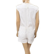 Paul & Joe Sister Eyelet Embroidered Ruffle Romper