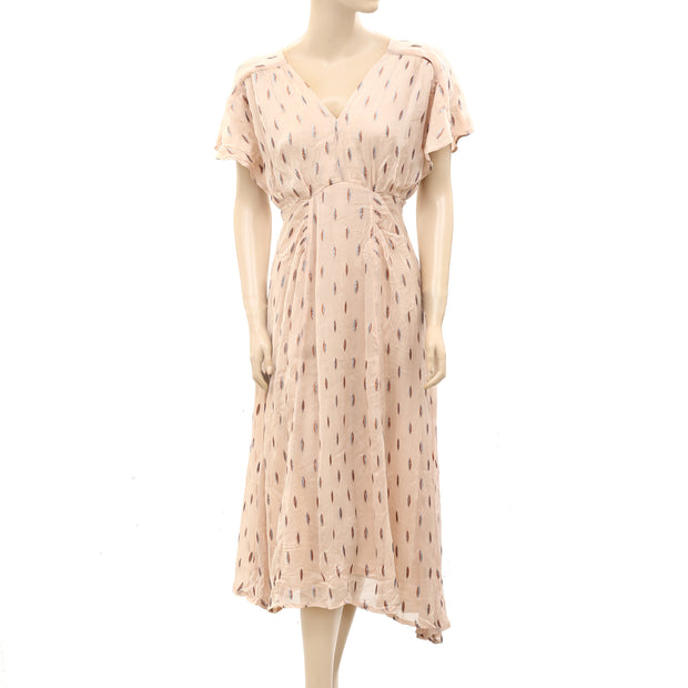 Hoss Intropia Anthropologie Latania Midi Dress S-4