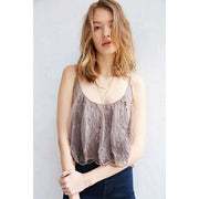 Kimchi Blue Urban Oufitters Scalloped-Edge Cami Top