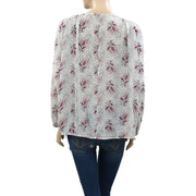 Denim & Supply Ralph Lauren Paisley Printed Peasant Blouse Top