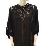 Etoile Isabel Marant Enery Black Mini Dress S