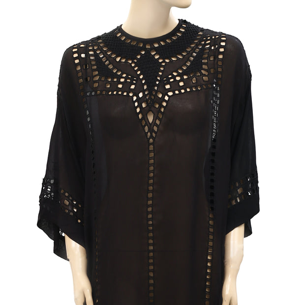 Etoile Isabel Marant Enery Black Mini Dress S