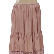 Ulla johnson Embroidered Crochet Lace Maxi Skirt S