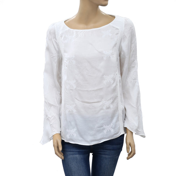 Zadig & Voltaire Toxanne Brod Blouse Top