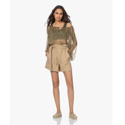 Mes Demoiselles Paris Corbusier Coverup Sheer Top