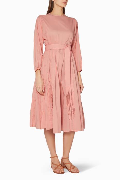 Rhode Resort Devi Blush Midi Dress XS
