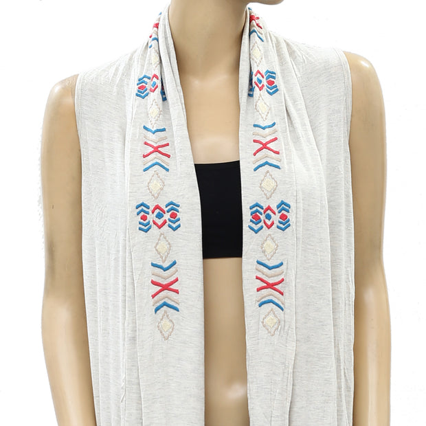 Caite Anthropologie Embroidered Tunic Coverup Top S