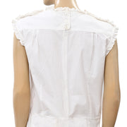 Paul & Joe Sister Eyelet Embroidered Ruffle Romper