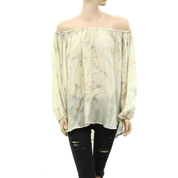 Mes Demoiselles Paris Castellan Off Shoulder Tunic Top XS 0