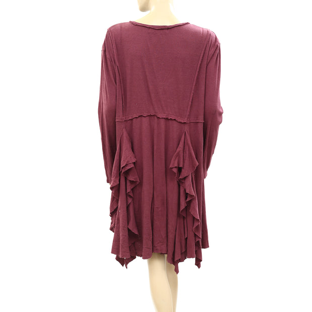 Free People FP Beach Palm Tunic Mini Dress