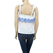 Lilly Pulitzer Benita Scalloped Blouse Tank Top