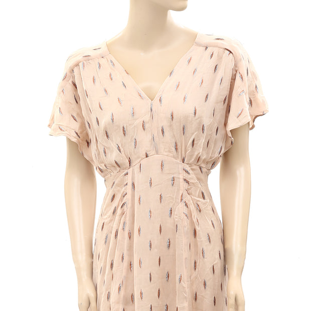 Hoss Intropia Anthropologie Latania Midi Dress S-4
