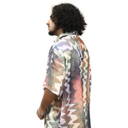 ASOS DESIGN Men's Boxy Oversized Satin Shirt