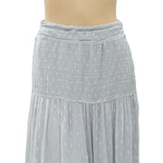 Free People Ella Tiered Midi Skirt S