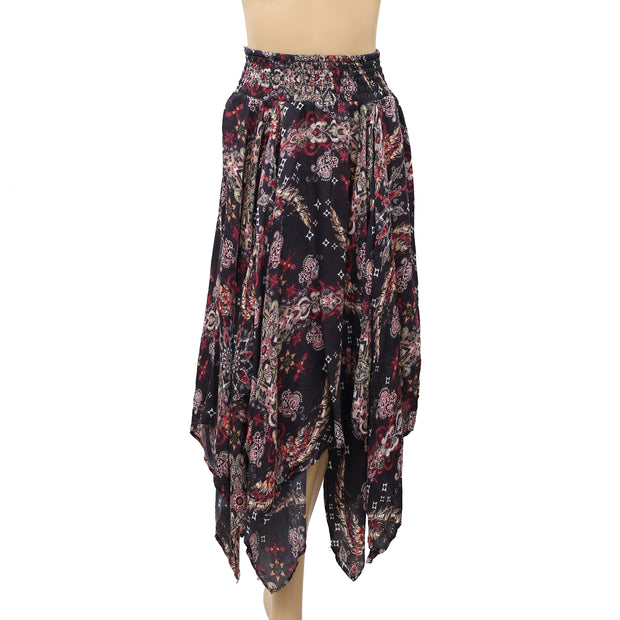 Odd Molly Anthropologie Another Day Midi Skirt S-1