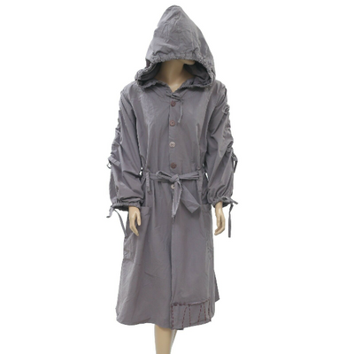 Ewa I Walla Lagenlook Coat Jacket Hoodie Dress XL