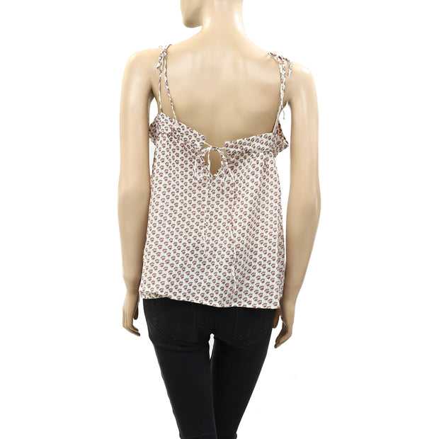 Bonpoint Floral Printed Cami Blouse Top S