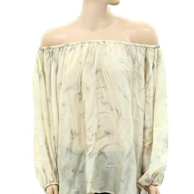 Mes Demoiselles Paris Castellan Off Shoulder Tunic Top XS 0