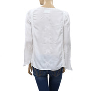 Zadig & Voltaire Toxanne Brod Blouse Top