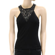 Meadow Rue Embellished Tank Blouse Top