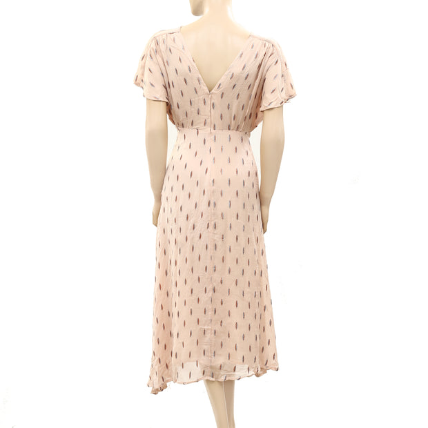 Hoss Intropia Anthropologie Latania Midi Dress S-4