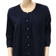 Des Petits Hauts Ritchi Blouse Shirt Top L-T3